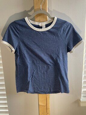 Blue Short Sleeve Shirt
